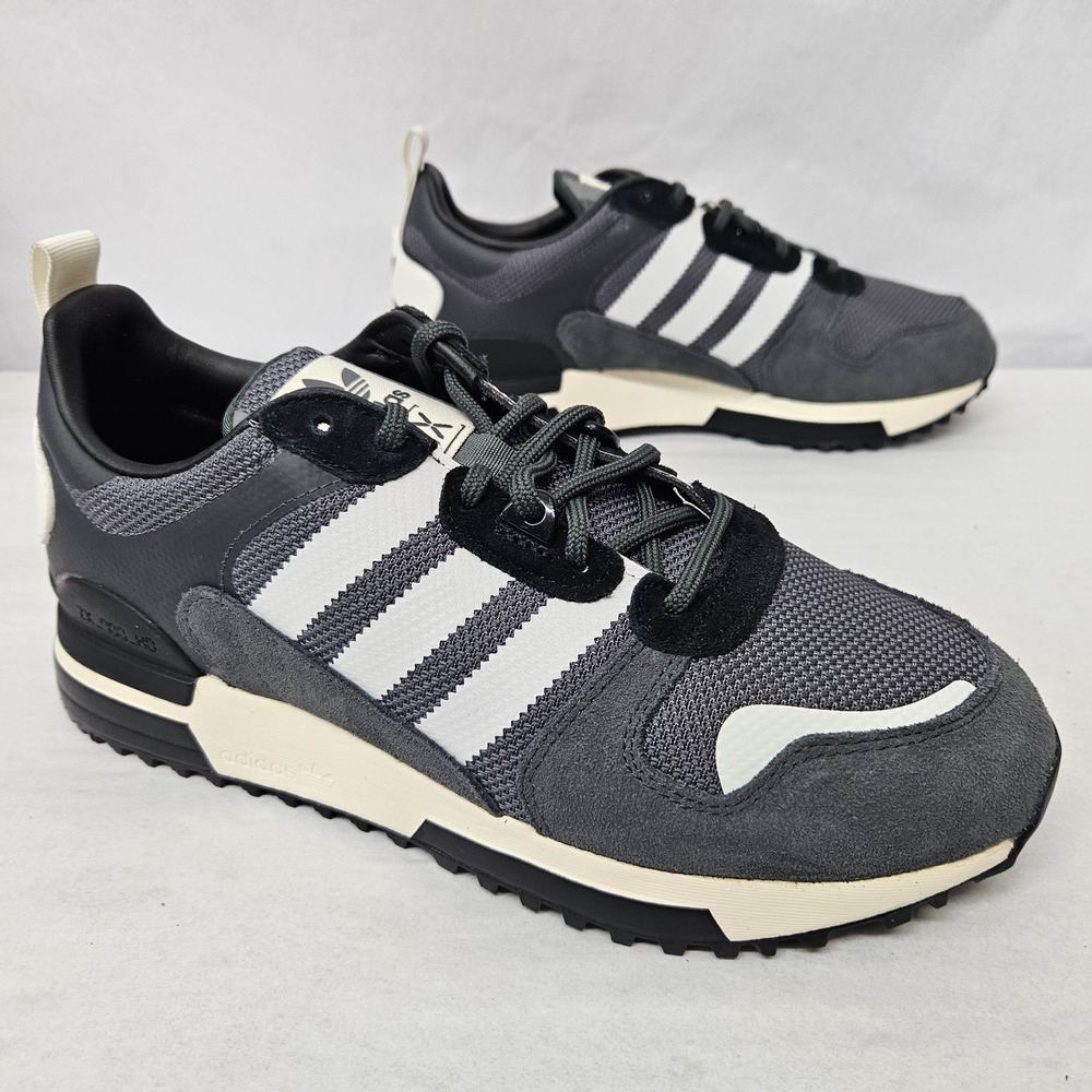 Adidas Originals ZX 700 HD Retro Sneakers H01851 Grey White Men's Size‎ 7.5